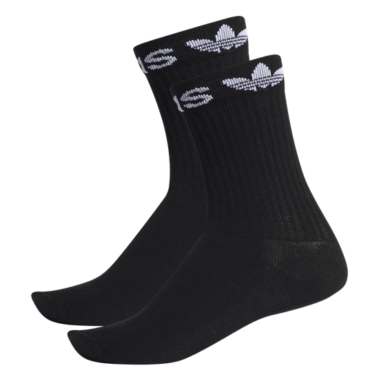 Picture of Linear Cuff Crew Socks 2 Pairs