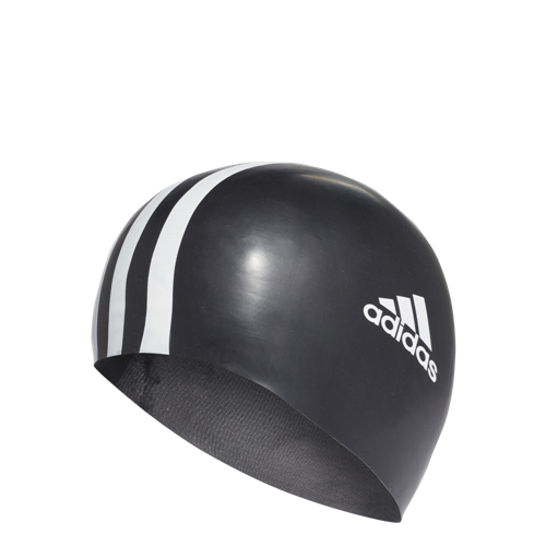 Picture of 3 stripes silicone swim cap