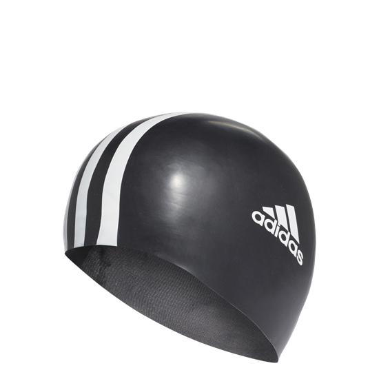 Picture of 3 stripes silicone swim cap