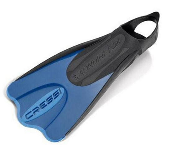 Picture of Elastic Short Fins Blue M-L