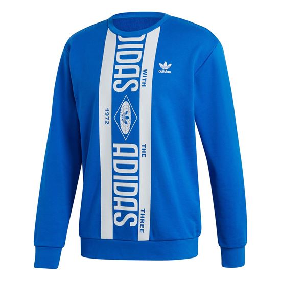 Picture of Printed Scarf Crewneck Sweatshirt