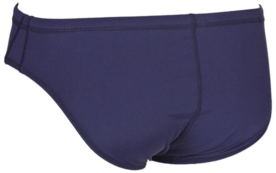 Picture of M Solid Brief Navy-White