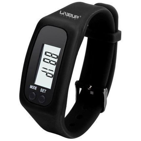 Picture of Pedometer Wrist Watch  Black