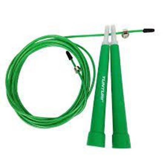 Picture of Jumprope Steel Adjust Green