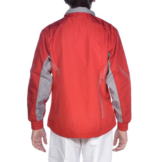 Picture of Jr Tl Warm Up Jacket Red-Grey