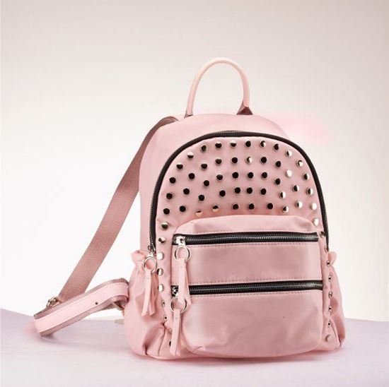 Picture of Fabric Backpack With Studs
