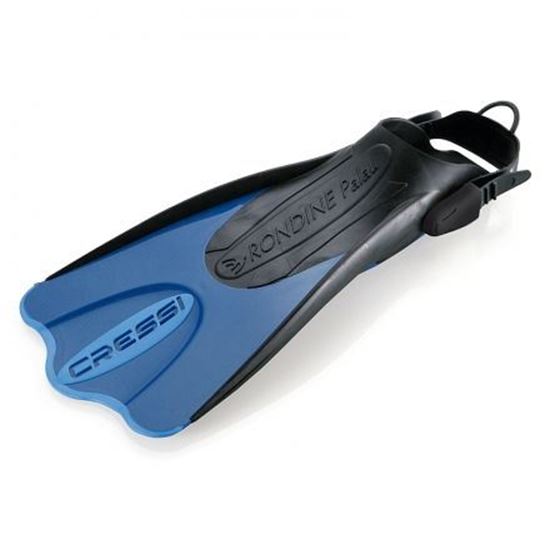 Picture of Elastic Short Fins Blue L-Xl