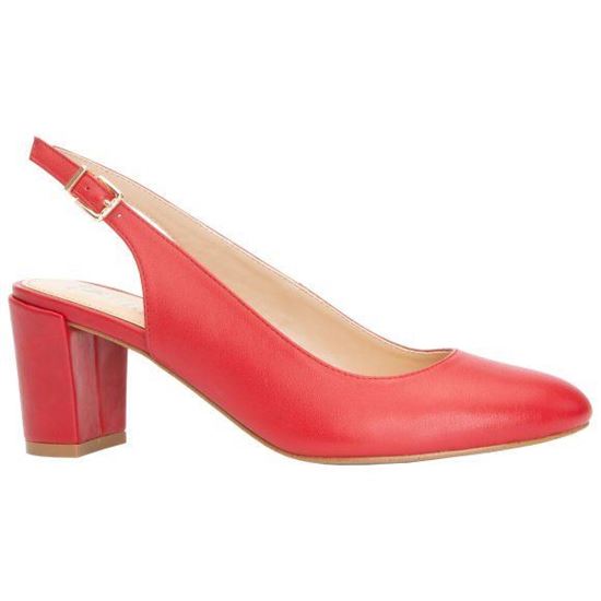 Picture of Real Leather Block Heels
