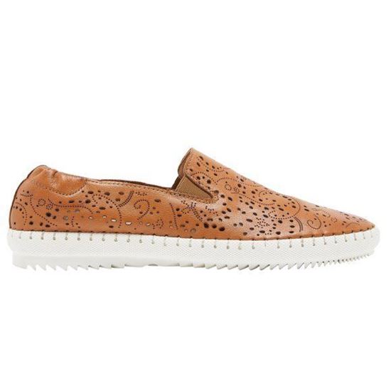 Picture of Perforated Leather Slip-On