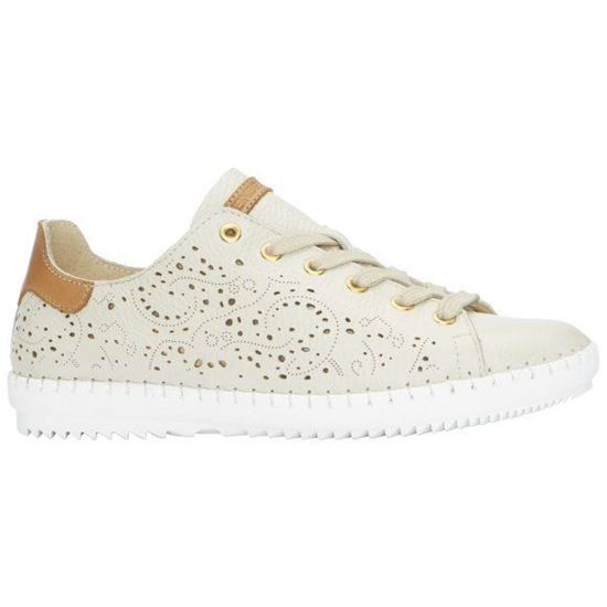Picture of Perforated Leather Sneakers